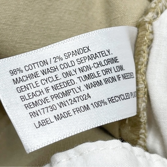 ORIGINAL USE Men’s Stretch Cotton Poplin Joggers Pants Pull On Elastic Waist XL - Picture 7 of 7